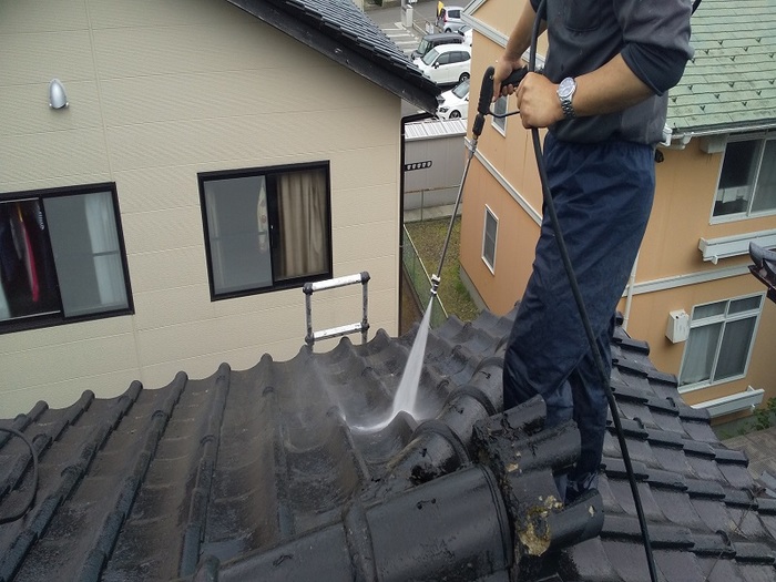 新潟市東区　屋根塗装工事