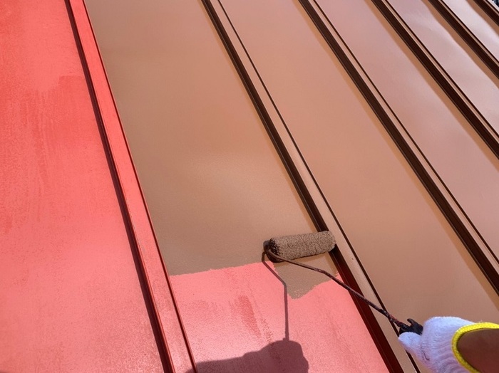 燕市　屋根塗装工事