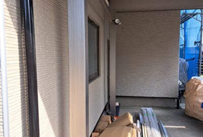 西区五十嵐サイディングカバーリング工事