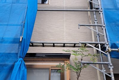 西区五十嵐サイディングカバーリング工事