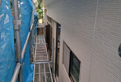 西区五十嵐サイディングカバーリング工事