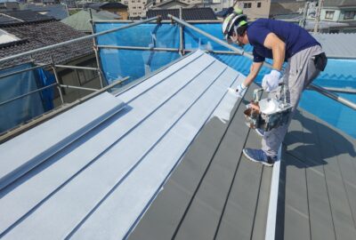 新潟市中央区屋根外壁塗装工事