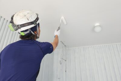 中央区屋根外壁塗装工事