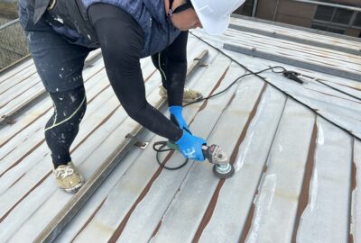 長岡市島田　屋根、付帯部塗装