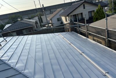 三条市上須頃屋根、外壁塗装