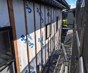 三条市サイディング張り替え工事