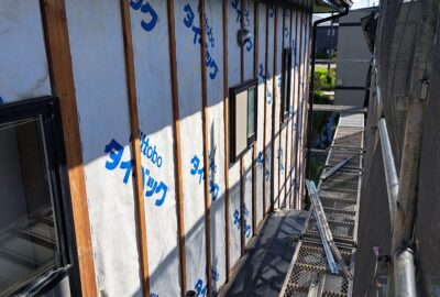 三条市サイディング張り替え工事