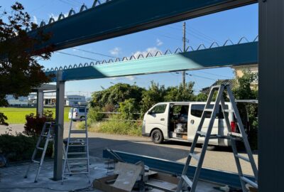 三条市猪子場新田 カーポート設置工事