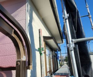 新潟市江南区曙町 外壁張替、塗装工事