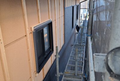 北区葛塚サイディングカバーリング工事