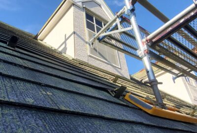 三条市東三条 外壁張替、塗装、破風板金工事