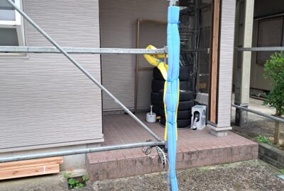 三条市下坂井、サイディングカバーリング工事