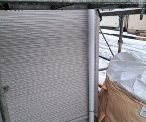 三条市下坂井サイディングカバーリング工事