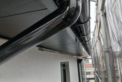 北区付帯部塗装