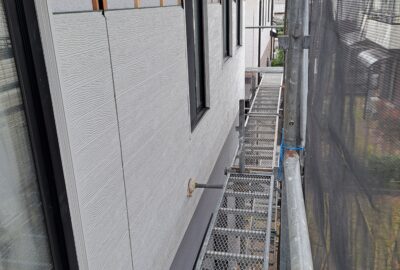 北区サイディングカバーリング工事