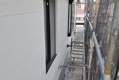 北区サイディングカバーリング工事