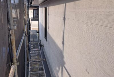 北区サイディングカバーリング工事